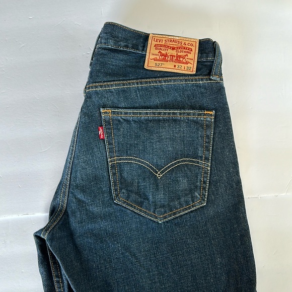 Levi’s Men’s 527 Jeans, Standard Fit Boot Cut , Pre-Owned - Picture 2 of 14